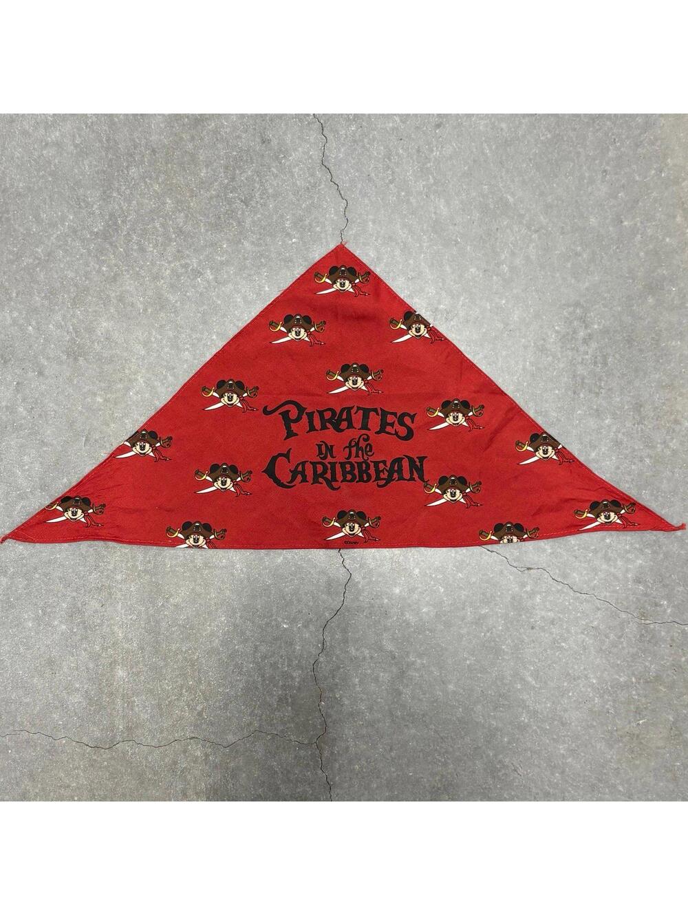 Disney Pirates of the Caribbean Mickey Mouse Half Bandana